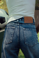 Denim Dark Pants